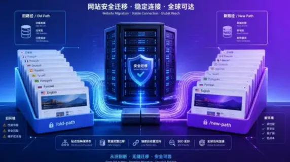 多语言外贸网站改版后怎么迁移URL不丢收录