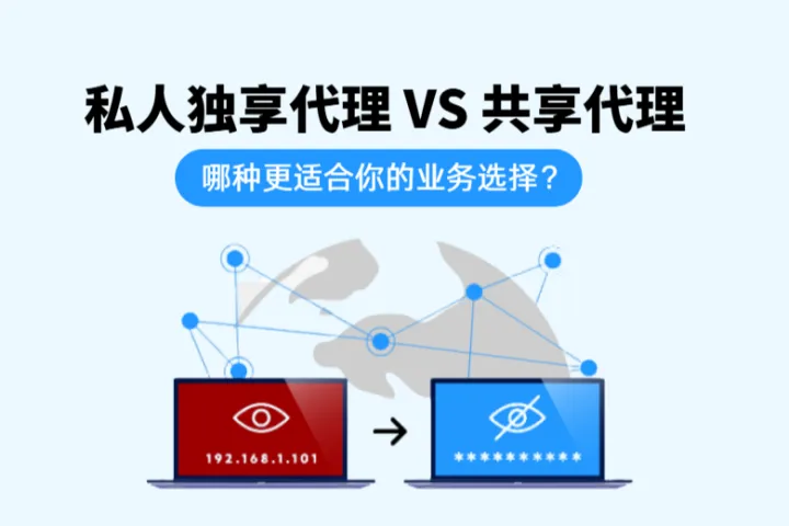 私人独享代理 VS 共享代理：哪种更适合你的业务选择？