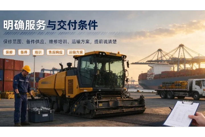 路面机械出海：别急着发产品，先用数据把目标市场的工况摸清楚