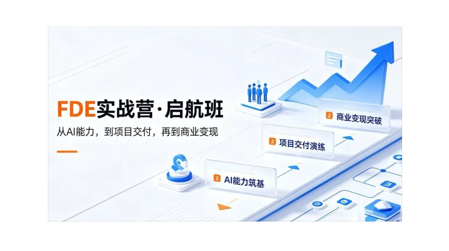 把握工信部FDE人才方向，把 AI 落地能力变成长期事业【杭州】
