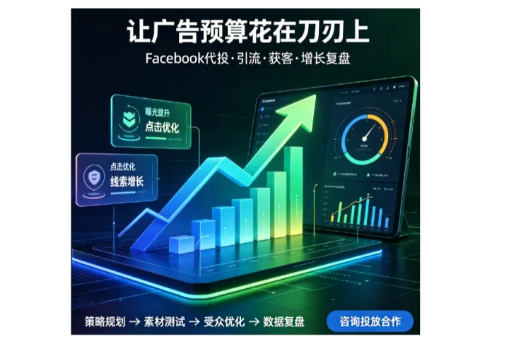深耕Facebook游戏代投！一文解锁巴基斯坦游戏投放优化和提效方法