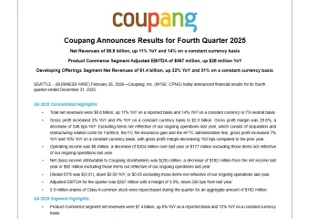 《Coupang 2025全年业绩报告》