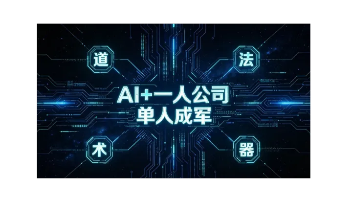 AI 越强大，信任越值钱—从生意本质出发，打造你的一人公司