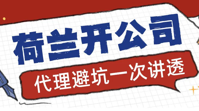 荷兰公司注册代办保姆级攻略：从准备到落地，每一步说清楚