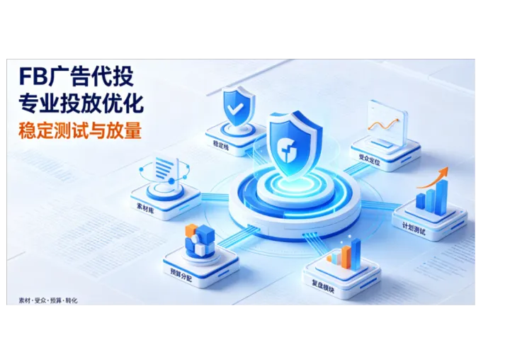 Facebook海外代投出海营销，FB代投服务