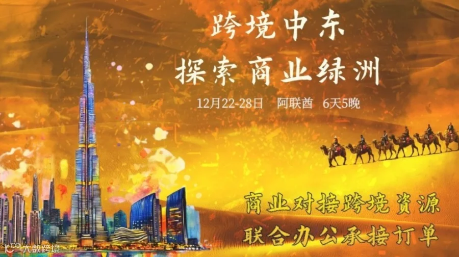 跨境中东探索商业绿洲-中东站