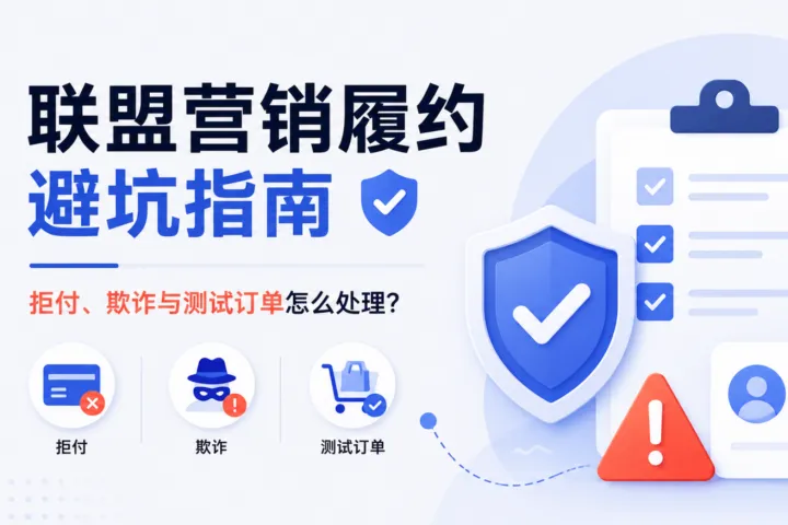 联盟营销履约避坑指南：拒付、欺诈与测试订单怎么处理?