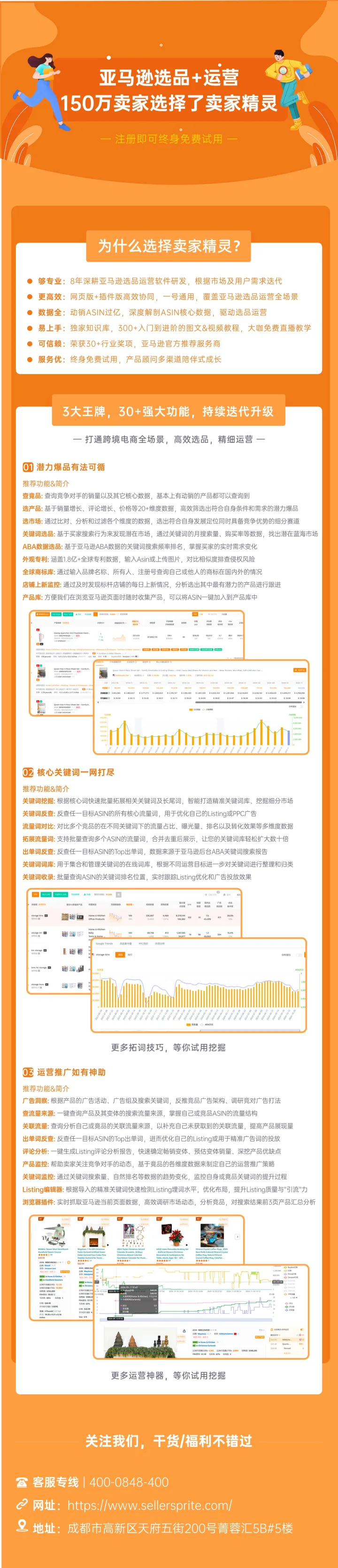 卖家精灵丨亚马逊一站式选品工具+运营智能中枢