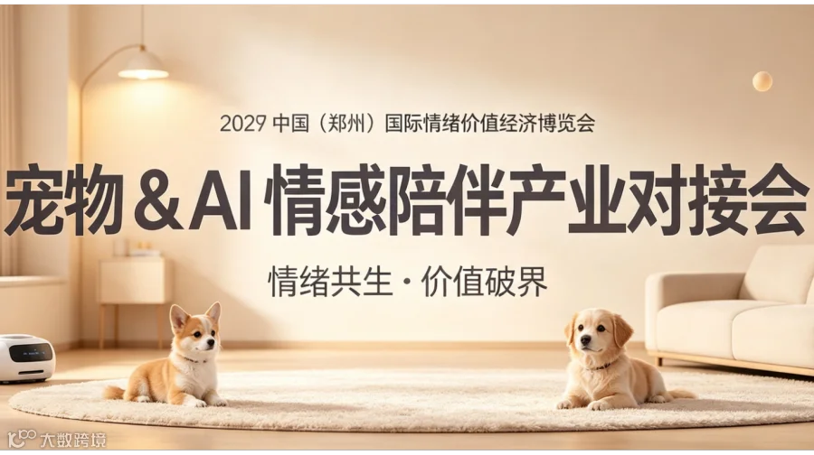  聚焦情绪价值经济，郑州中情展搭建宠物 AI 陪伴商贸对接平台
