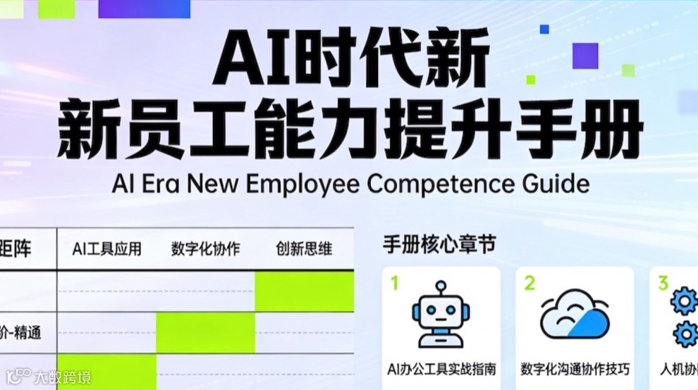 【免费领取】-《AI时代新员工能力提升手册》电子版免费领
