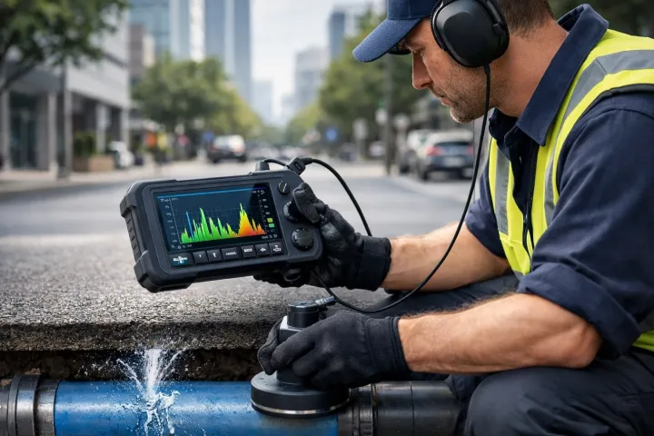 智慧水务新篇章：听漏仪如何精准定位城市“隐疾”与技术选型指南