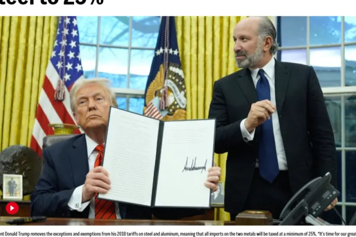 无一例外，加征25%关税！特朗普又有新动作 | 跨境焦点