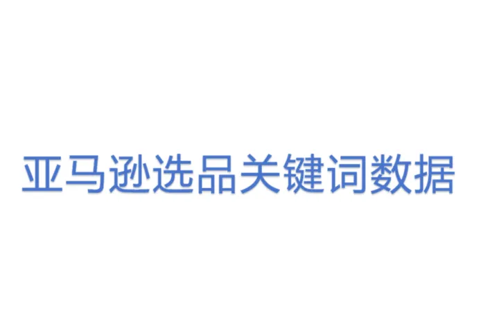 亚马逊选品<em>关键词</em>数据