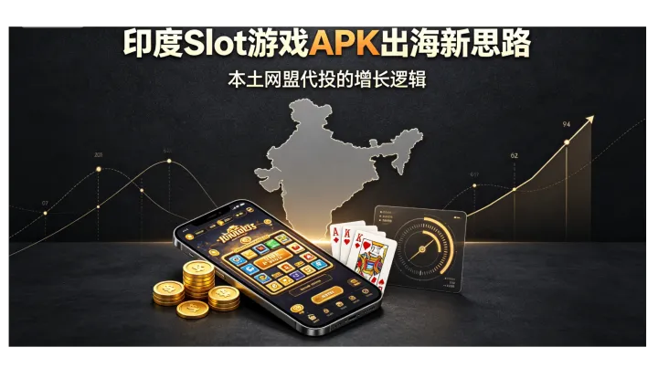 印度slot游戏APK出海新思路：依托本土网盟代投，破解获客与运营难题