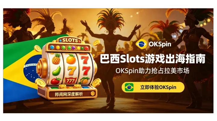 巴西Slots 游戏出海破局：OKSpin 互动广告，解锁拉美流量新增长