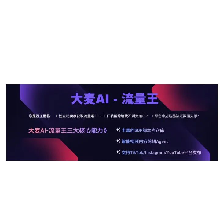 流量王（账号运营管理与剪辑服務）