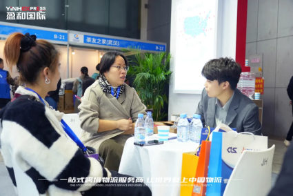 盈和国际物流惊艳亮相武汉电博会！