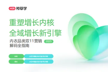 小红书种草学:2025小红书双11-内衣行业增长攻略