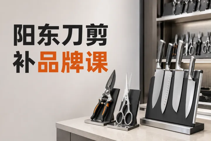 阳东刀剪补品牌课