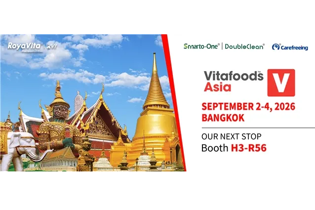 ​ Royavita携手Carefreeing HK首度联合亮相Vitafoods Asia 2026， 加速东南亚布局