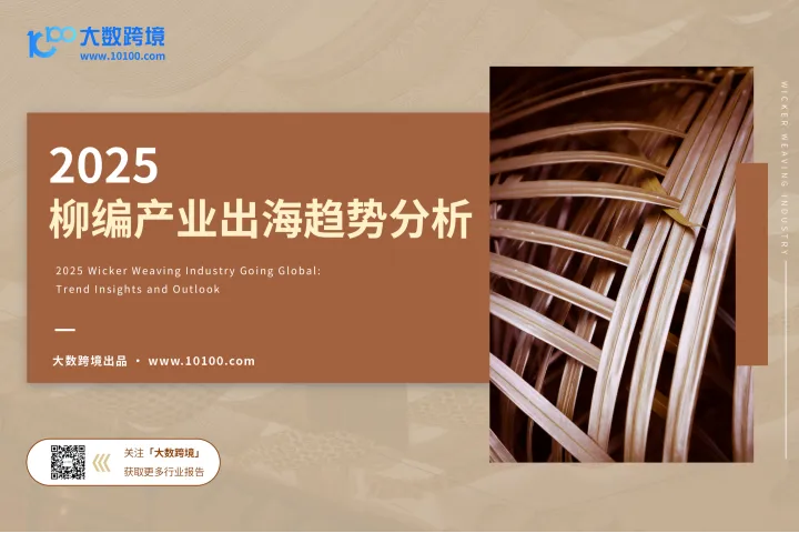 大数跨境：2025柳编产业出海趋势分析