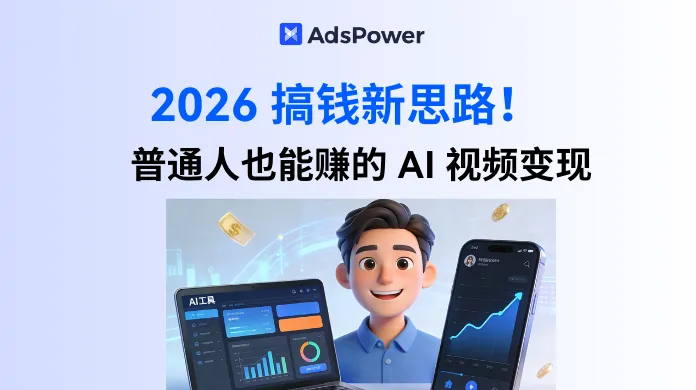 2026 搞钱新思路！AI 视频变现，普通人也能上手的保姆级经验分享
