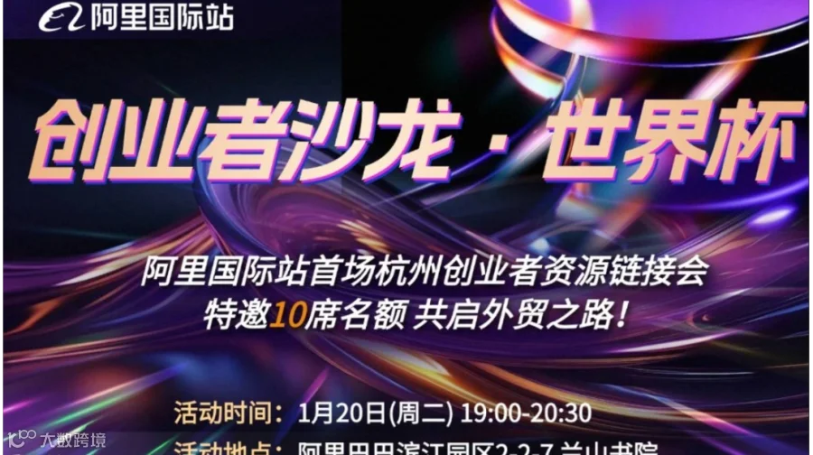 创业者资源链接会&阿里国际站