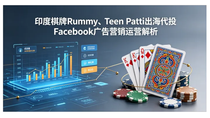 监管趋严下的印度棋牌出海：2026年Rummy&Teen Patti Meta投放体系与代投运营深度