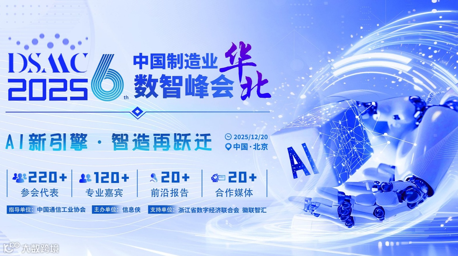 DSMC 2025第六届中国制造业华北数智峰会
