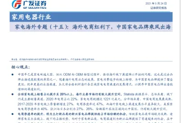 《家电品牌跨境电商出海报告》