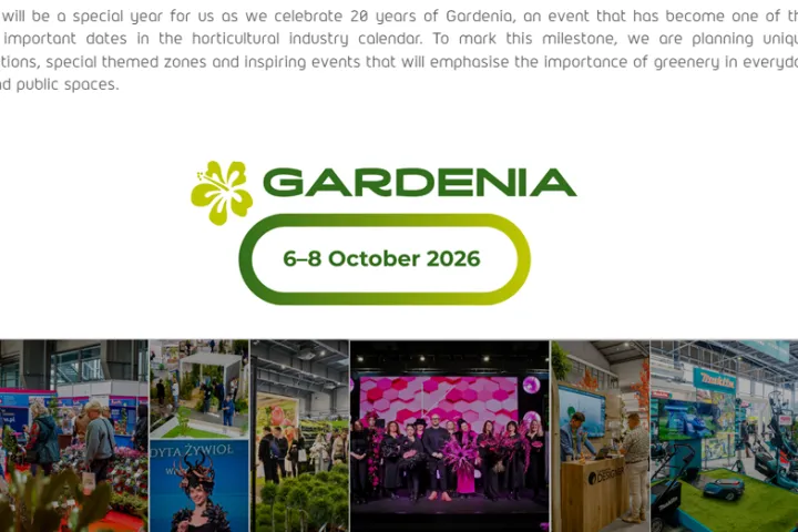 展会全称：波兰波兹南国际园林园艺展览会 GARDENIA Pozna