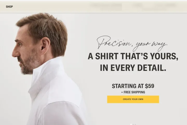 独立站优秀案例分析：衬衫品牌如何赢得男士消费者的信任与忠诚？