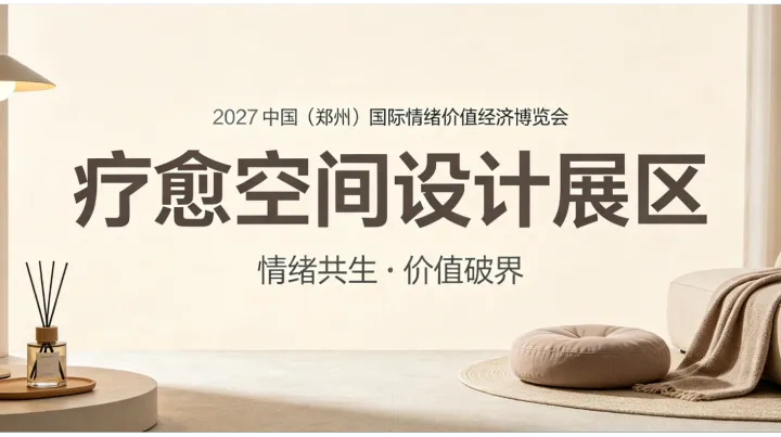 深耕情绪价值经济，中情展搭建疗愈空间产业合作平台