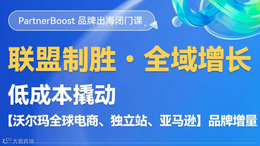 联盟制胜·全域增长——低成本撬动 [沃尔玛全球电商、独立站、亚马逊]品牌增量