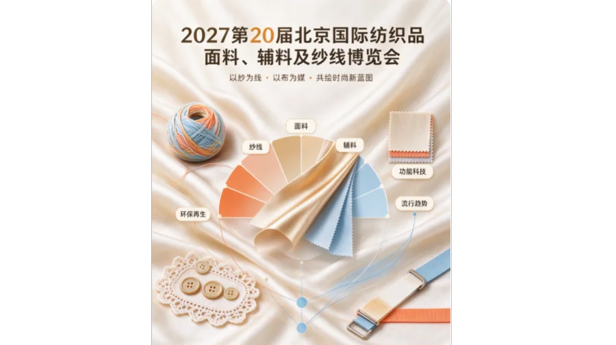 2027第20届北京纺织品面料、辅料及纱线展会/北京面料展会