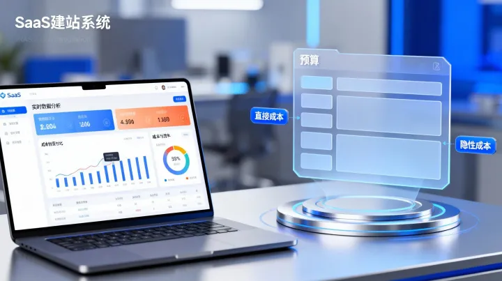 SaaS 建站系统成本vs效率：真实用户数据告诉你该如何预算