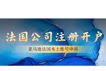 注册法国公司、法国公司注册指南，亚马逊法国站本土账号，法国本土号真实经营申诉