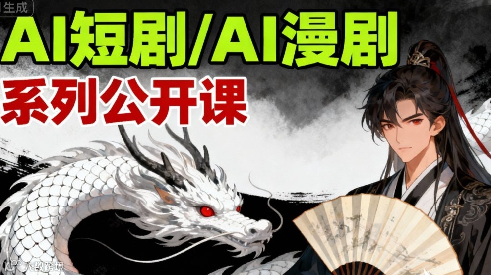 AI短剧/AI漫剧系列公开课