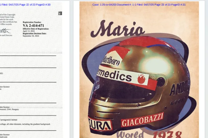 Keith心狠手辣，代理吉他元素插画！ABRAHAM SANDOR SZOMOR 版权画维权发案！