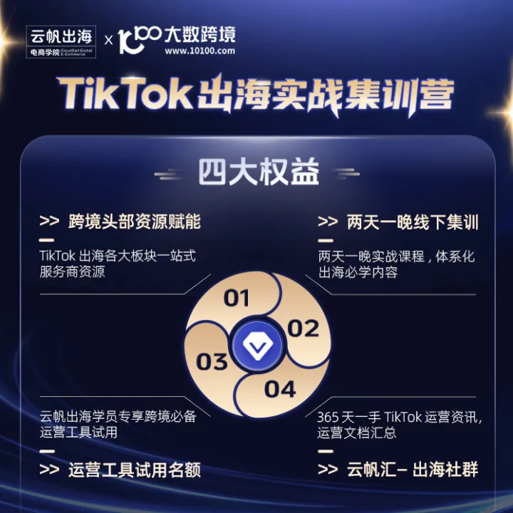 云帆出海 TikTok 出海实战集训营
