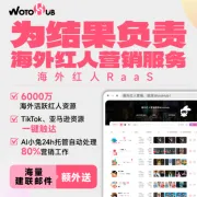 WotoHub-全球海外红人营销一站式SaaS平台