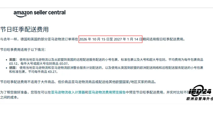 Q4欧洲仓别只看“货到了没”：这三笔账算错，黑五白干