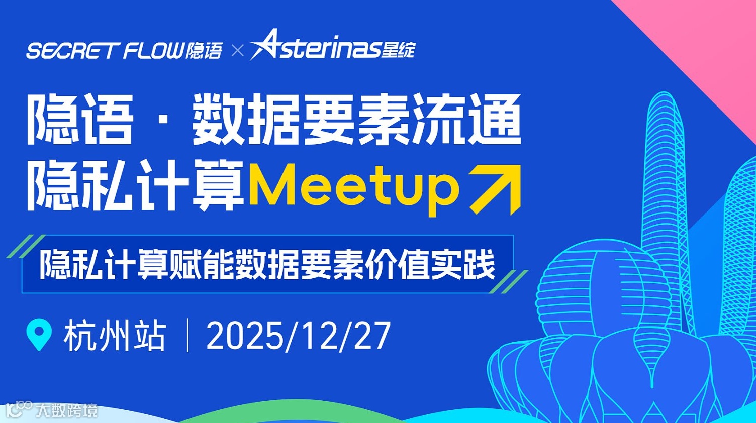 隐语Meetup杭州站 x 隐私计算在构建可信数据空间的关键作用来啦