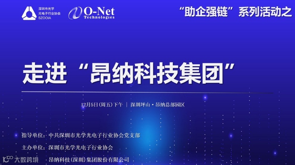 SZOOIA“助企强链”系列活动之——走进昂纳