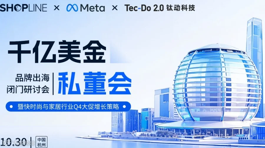 品牌出海闭门研讨会——千亿美金大促增长策略私董会