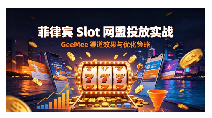 菲律宾slot通过GeeMee网盟平台投放效果分析