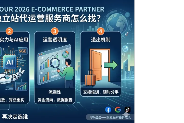 2026独立站代运营怎么选？资产归属、AI技术、透明度、退出机制，四大核心要素决定合作成败