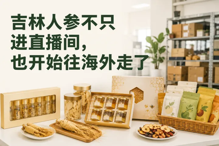吉林人参不只进直播间，也开始往海外走了