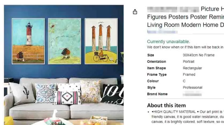模治愈系插画TRO风暴来袭！Sam Toft 10幅作品维权，跨境卖家速自查！板