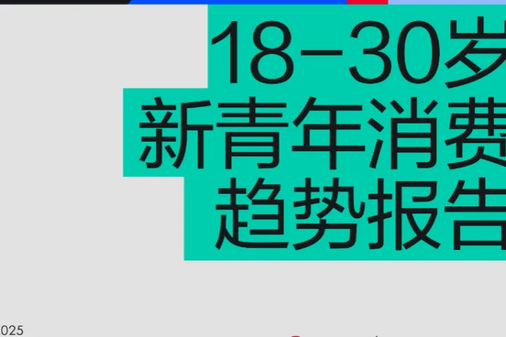 Morketing心人群心营销18-30岁新青年消费趋势报告54页